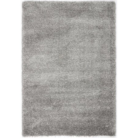 Safavieh Santa Monica Shag Medium Rectangle Area Rug, Silver - 5 ft. 3 in. x 7 ft. 6 in. SGN725-7575-5